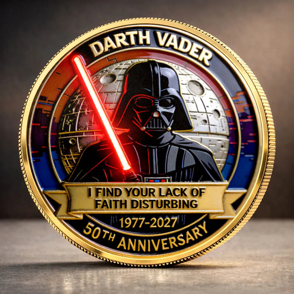 Star Wars 50th Anniversary Commemorative Coin – MNPST0221