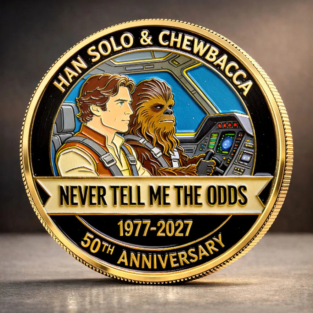 Star Wars 50th Anniversary Commemorative Coin – MNPST0198