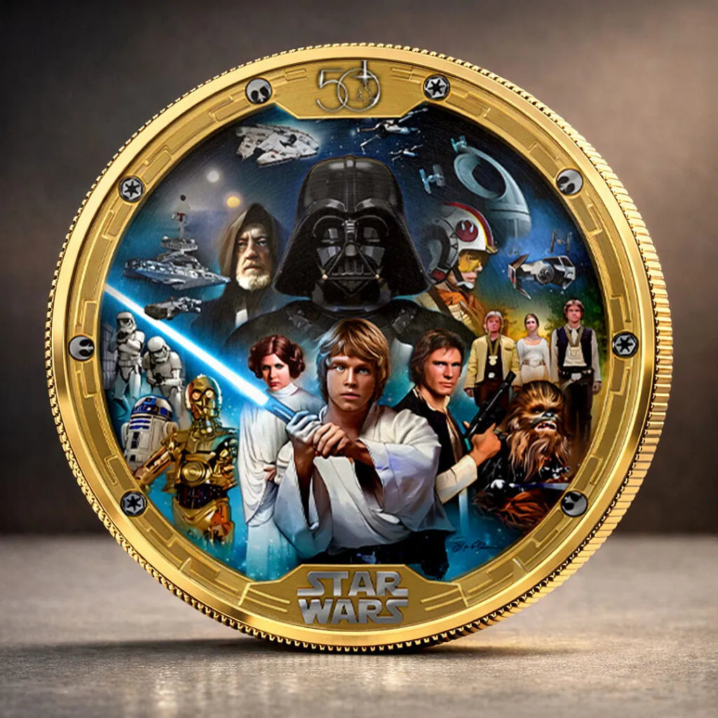 Star Wars 50th Anniversary Commemorative Coin – MNPST0060