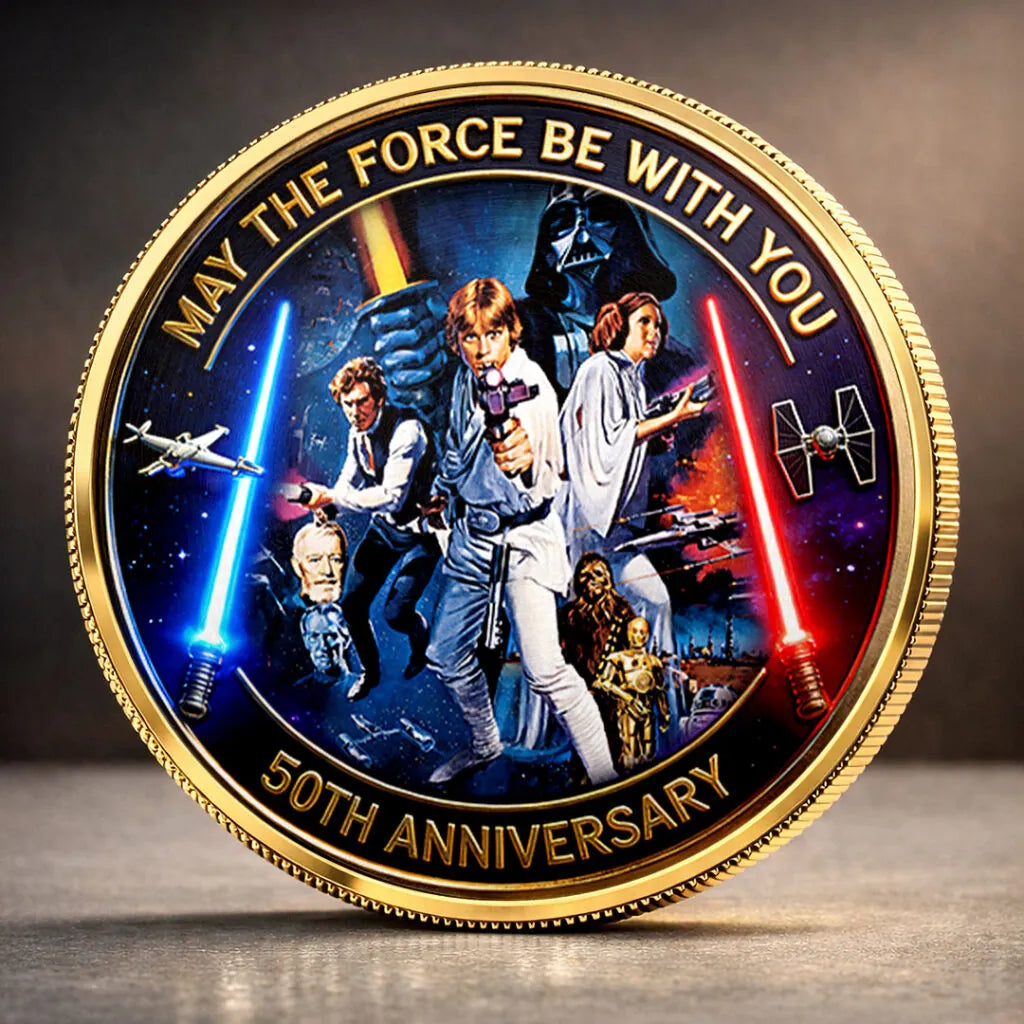 Star Wars 50th Anniversary Commemorative Coin – MNPST0057
