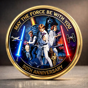 Star Wars 50th Anniversary Commemorative Coin – MNPST0057