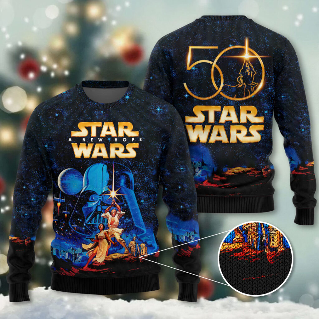 Star Wars 50th Anniversary Ugly Sweater – MNPST0914