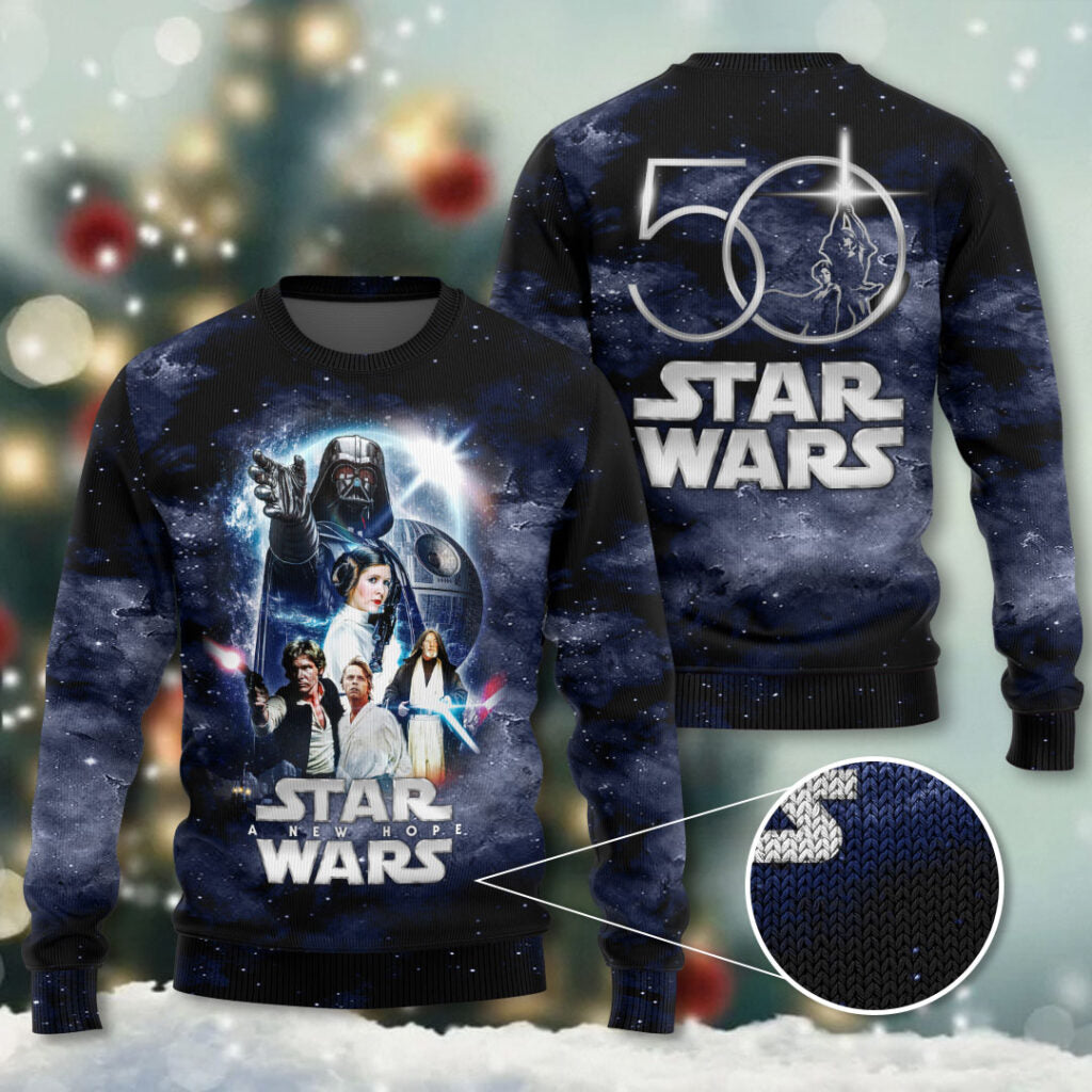 Star Wars 50th Anniversary Ugly Sweater – MNPST0690