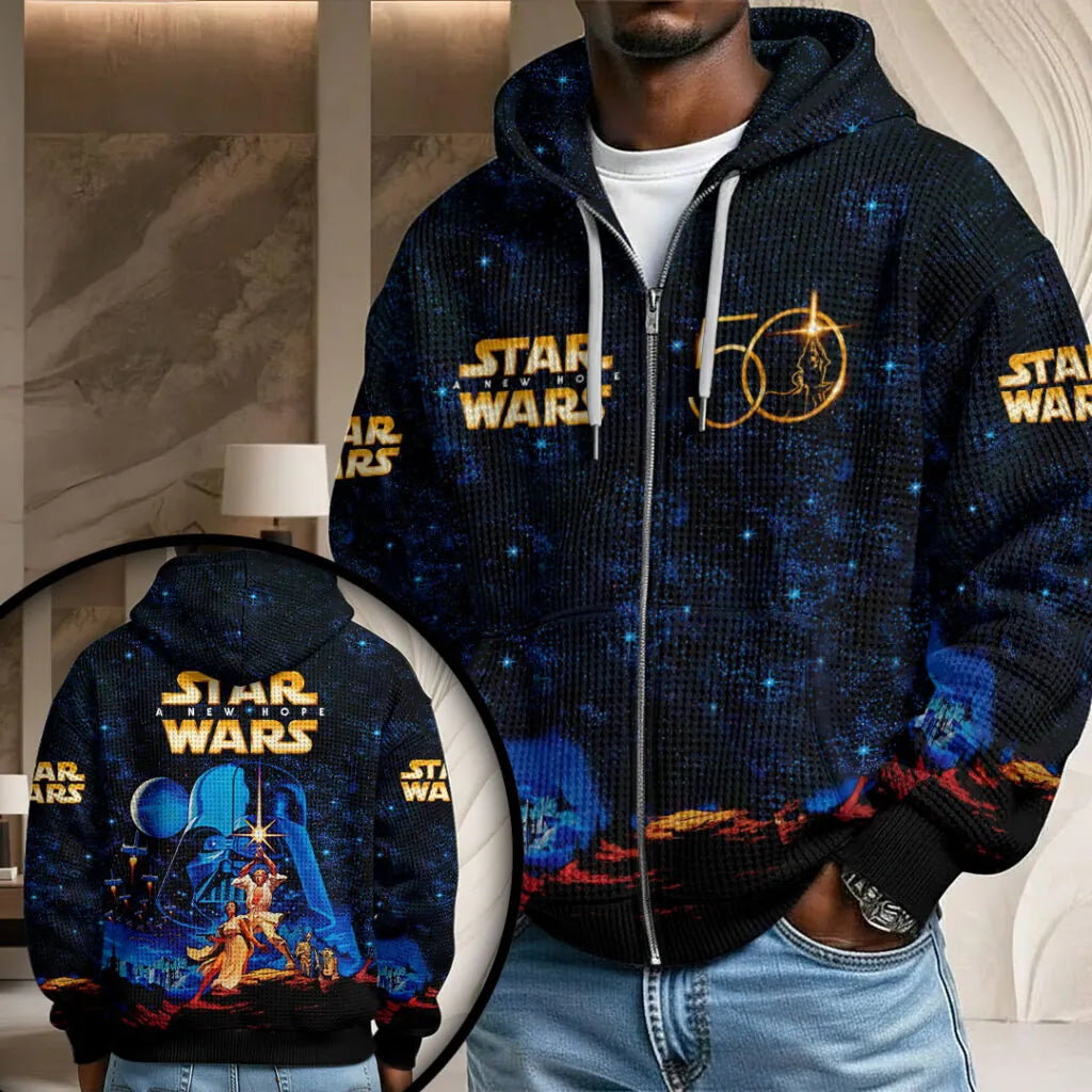 Star Wars 50th Anniversary 3D Unisex Waffle Hoodie – MNPST0551