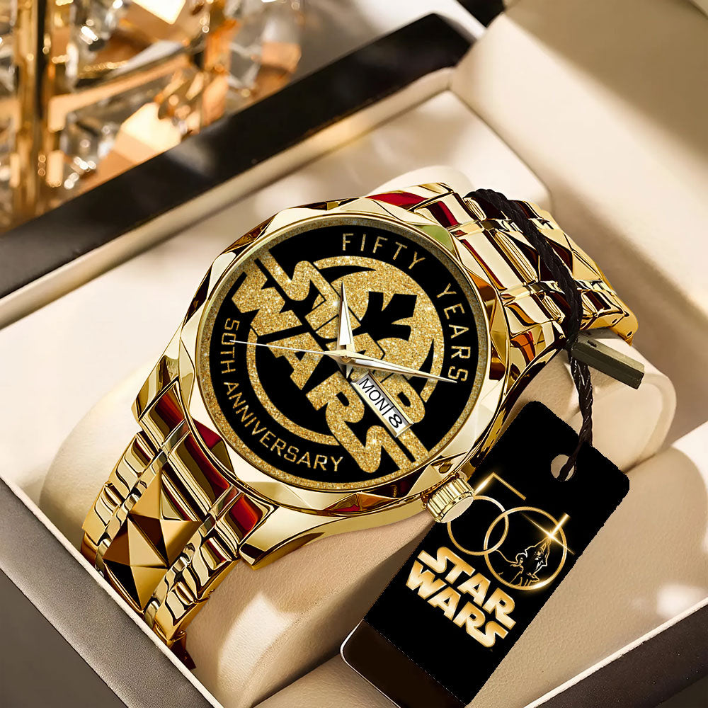 Star Wars Alloy Luxury Quartz Watch – TANTN 15199 MNPST1334
