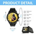 Star Wars Black Stainless Steel Watch – MNPST0903