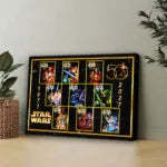 Star Wars Rectangle Canvas With Inner Frame – MNPST0043