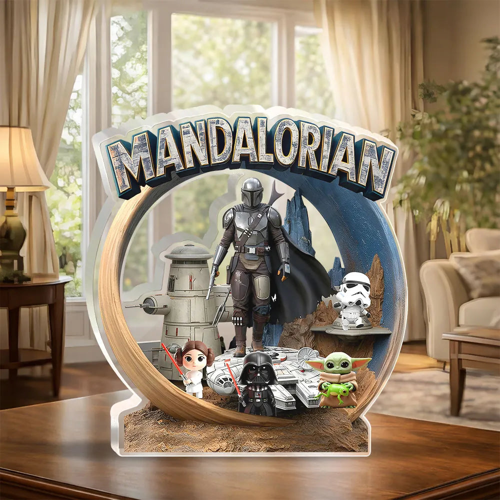 Star Wars Custom Shape Acrylic Plaque – MNPST0321