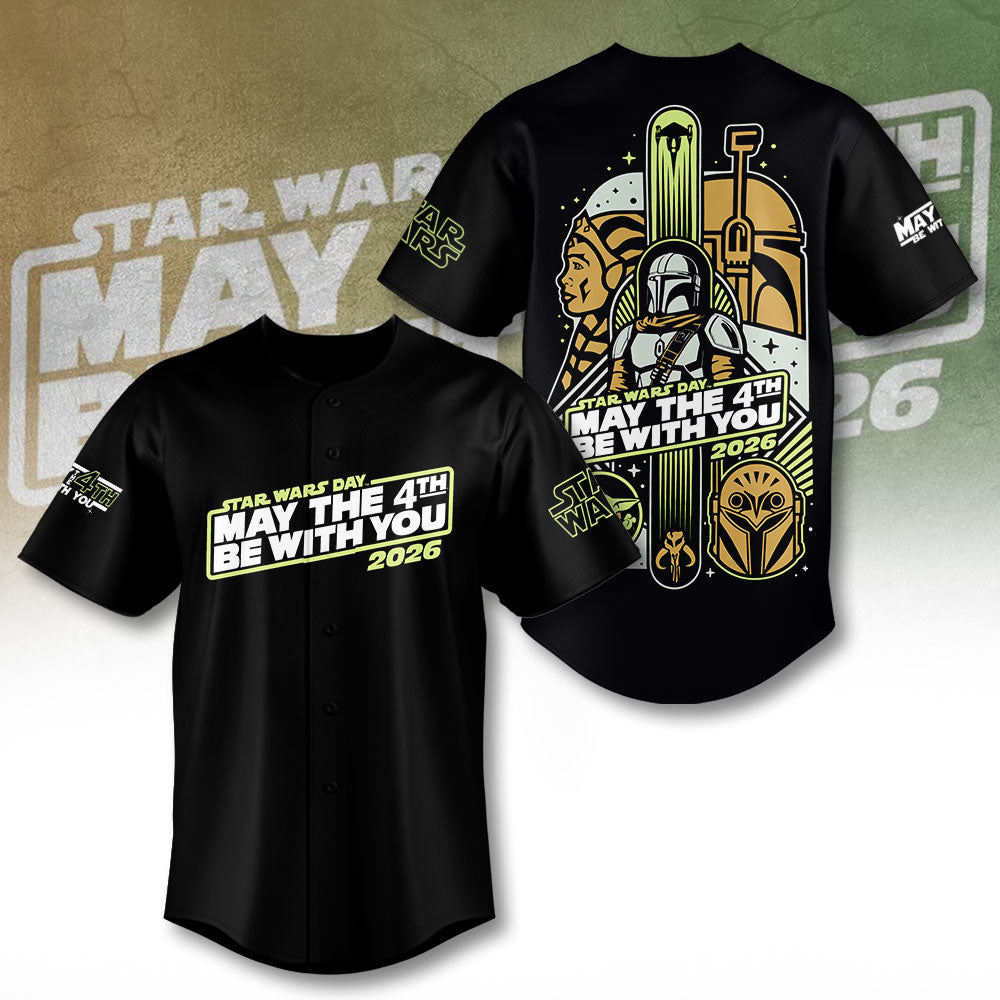 Star Wars Day 2026 Baseball Jersey – MNPST0023
