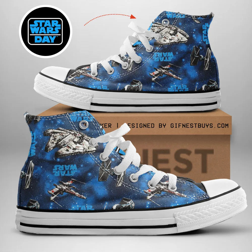 Star Wars High Top Canvas Shoes – TANTN 5902 MNPST1166
