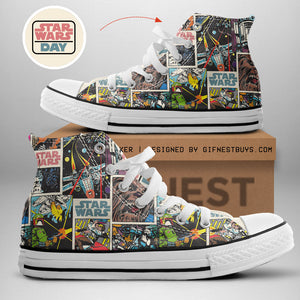 Star Wars High Top Canvas Shoes – TANTN 5966 MNPST1162