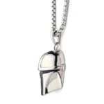 Star Wars Mandalorian Helmet Pendant Necklace – MNPST0569
