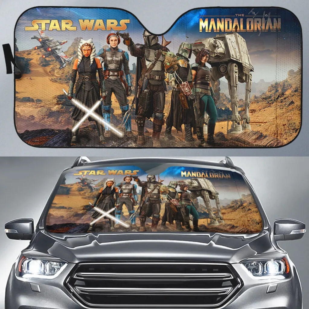 Star Wars: The Mandalorian Auto Sun Shade – MNPST0542