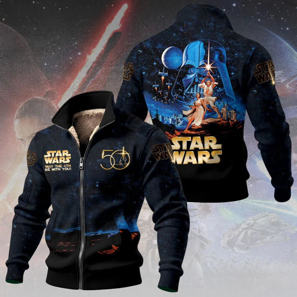 Star Wars Thick Knit Fleece Jacket – MNPST0548