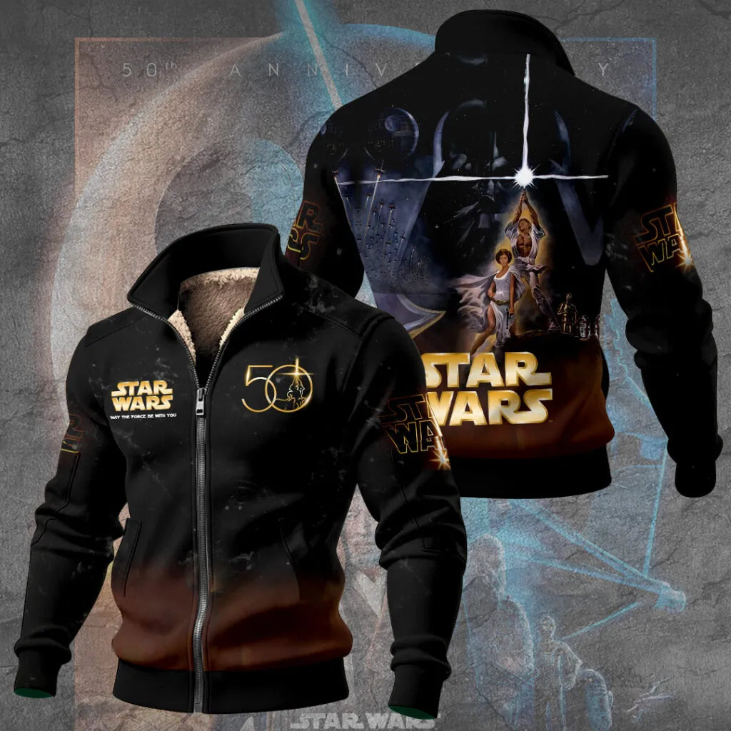 Star Wars Thick Knit Fleece Jacket – MNPST0552