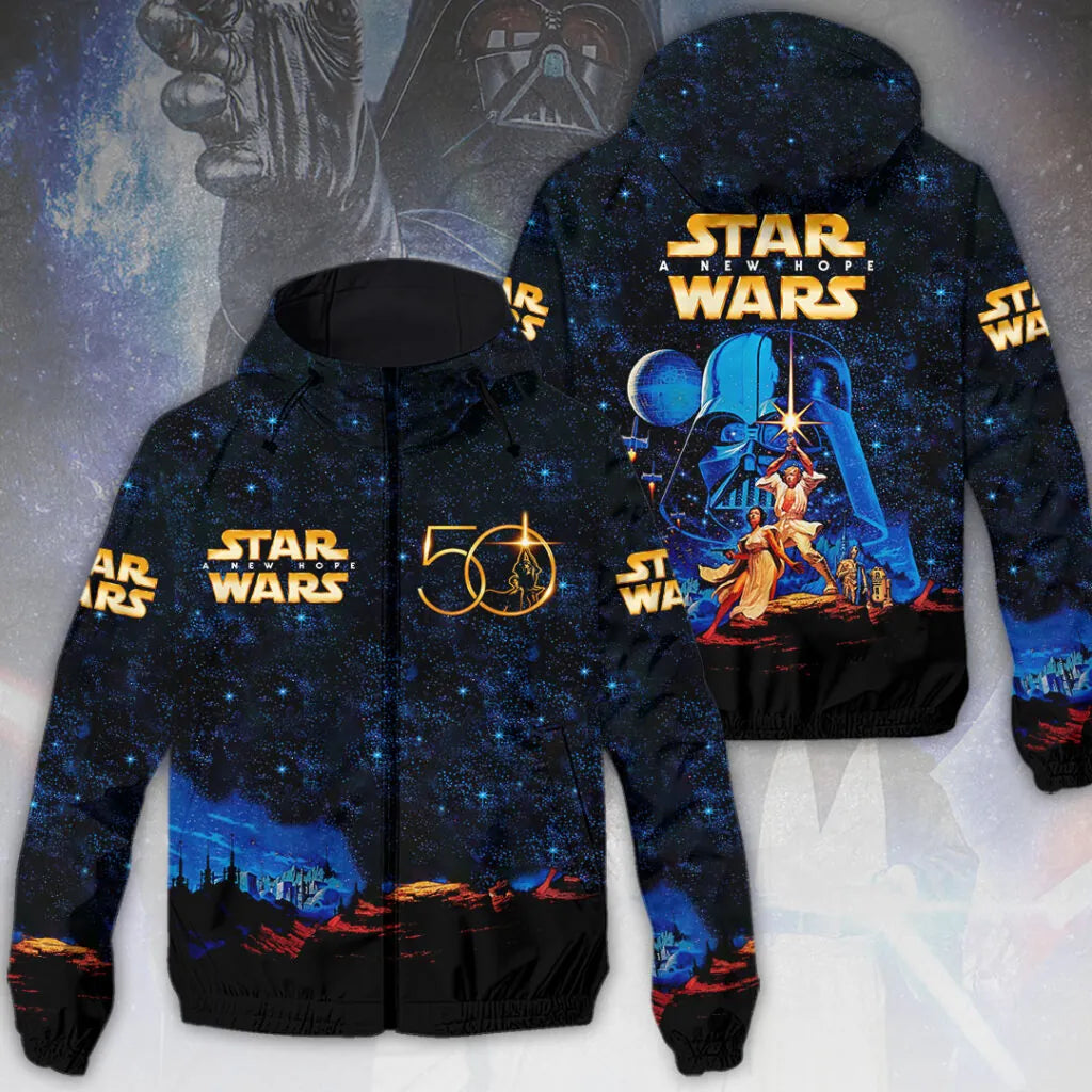 Star Wars 50th Anniversary 3D Windbreaker Jacket – MNPST0829