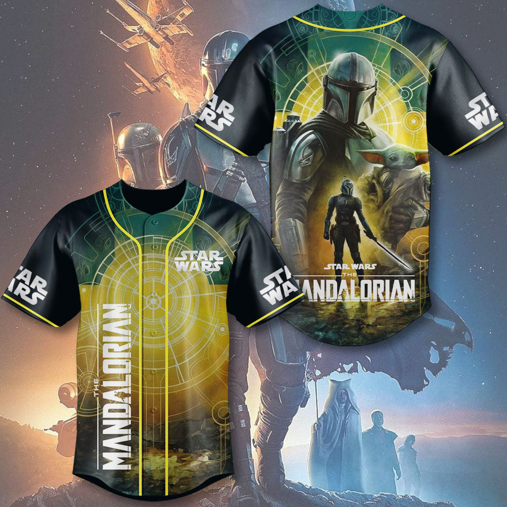 Star Wars x Mandalorian Baseball Jersey – MNPST0351