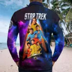 Star Trek 60th Anniversary Zip Polo Shirt – MNPST0170