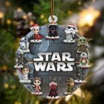 Star Wars Custom Shape 2-sided Acrylic Ornament – MNPST0733