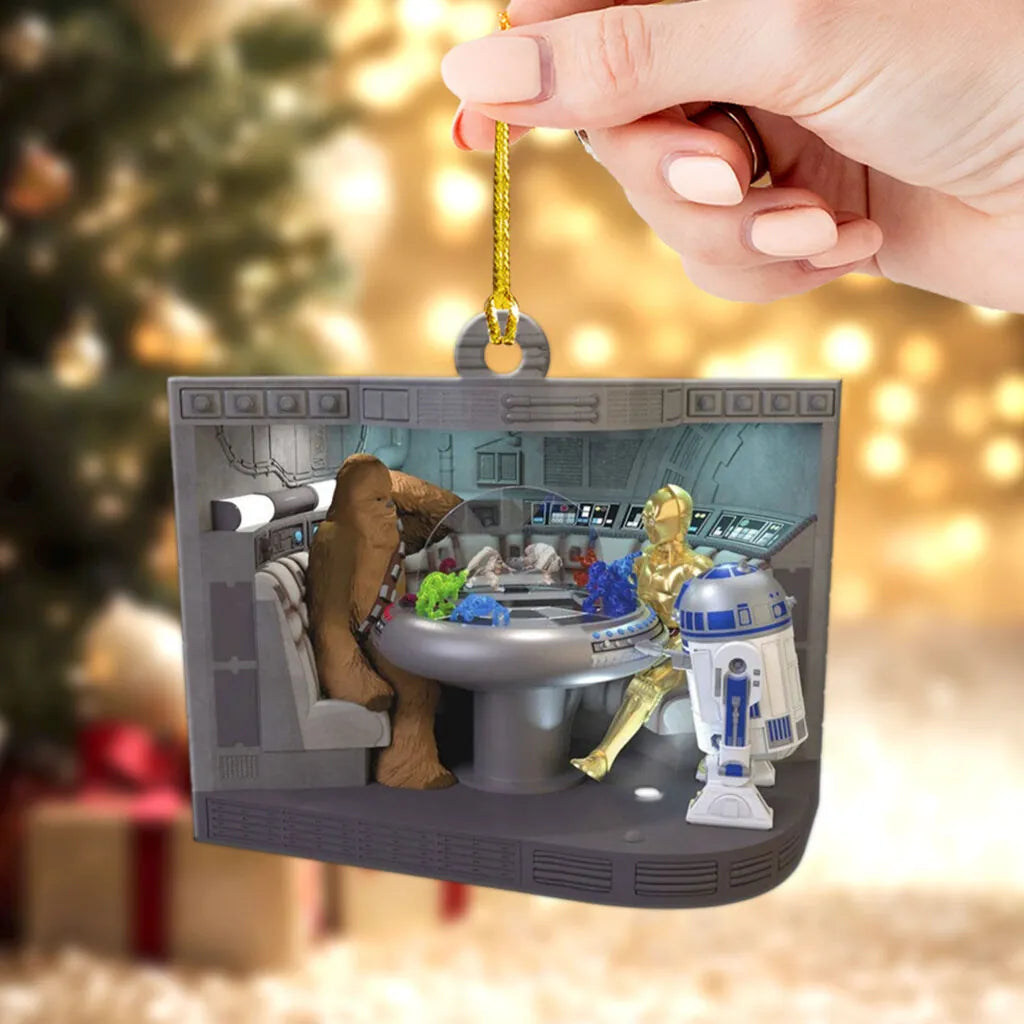Star Wars Custom Shape 2-sided Acrylic Ornament – MNPST0631