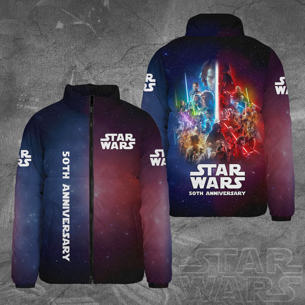 Star Wars 3D Stand Collar Puffer Jacket – MNPST0610