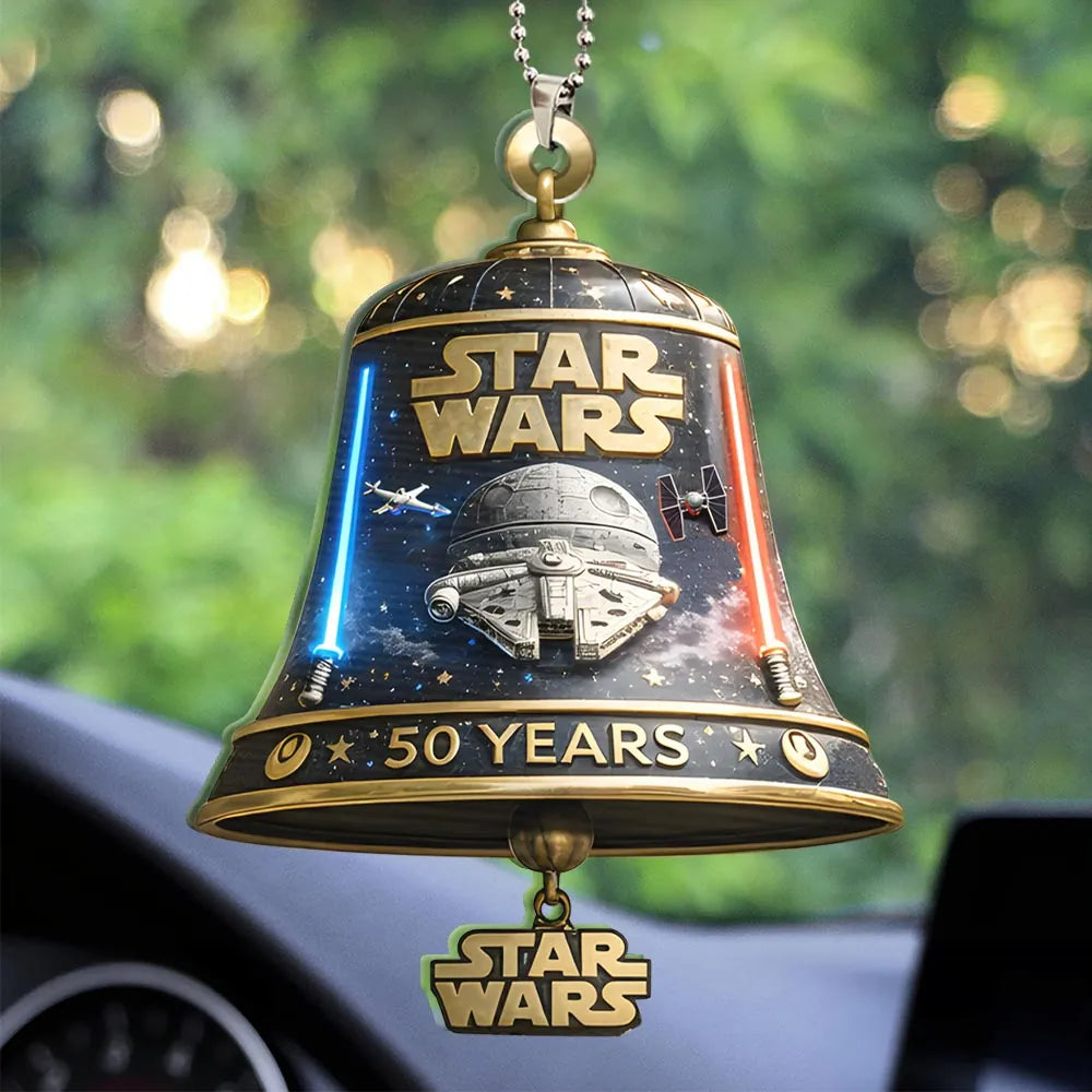 Star Wars 50th Anniversary Custom shape 2-sided Acrylic Car Ornament – MNPST0262