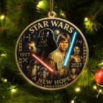 Star Wars 50th Anniversary Custom Shape 2-sided Acrylic Ornament – MNPST0901
