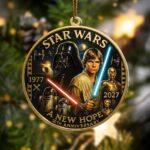 Star Wars 50th Anniversary Custom Shape 2-sided Acrylic Ornament – MNPST0901
