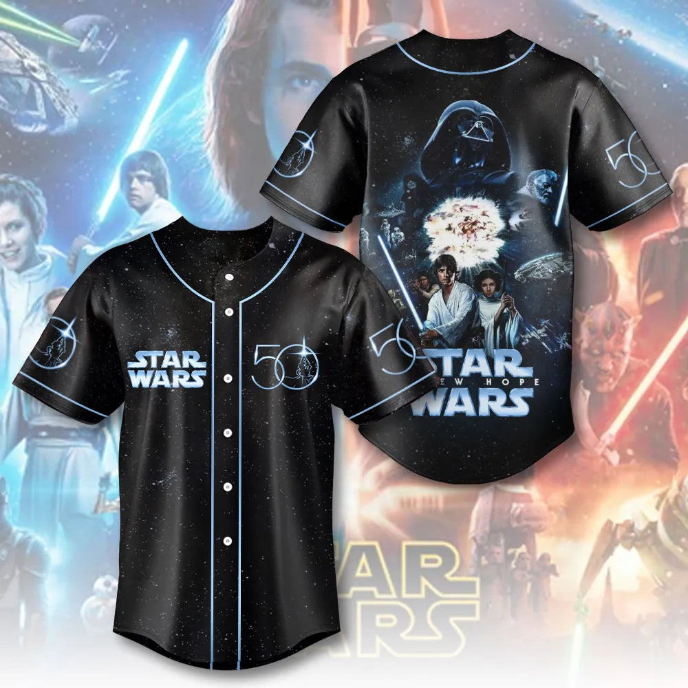Star Wars 50th Anniversary Baseball Jersey – MNPST0922