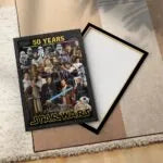 Star Wars 50th Anniversary Rectangle Canvas With Inner Frame – MNPST0172