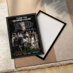 Star Wars 50th Anniversary Rectangle Canvas With Inner Frame – MNPST0173