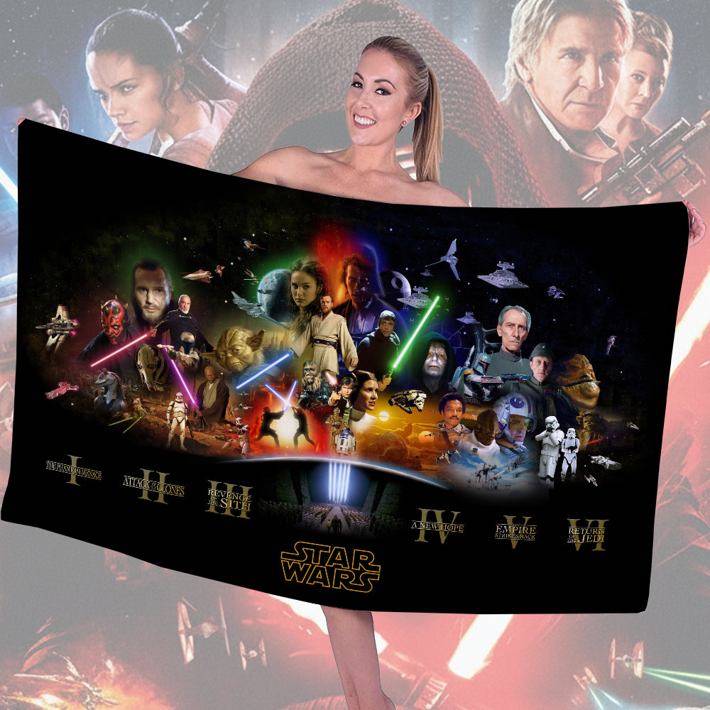 Star Wars Rectangle Beach Towel – MNPST0676