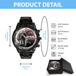 Star Wars Black Stainless Steel Watch – GNE 369 MNPST1229
