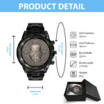 Star Wars Black Stainless Steel Watch – GNE 374 MNPST1228