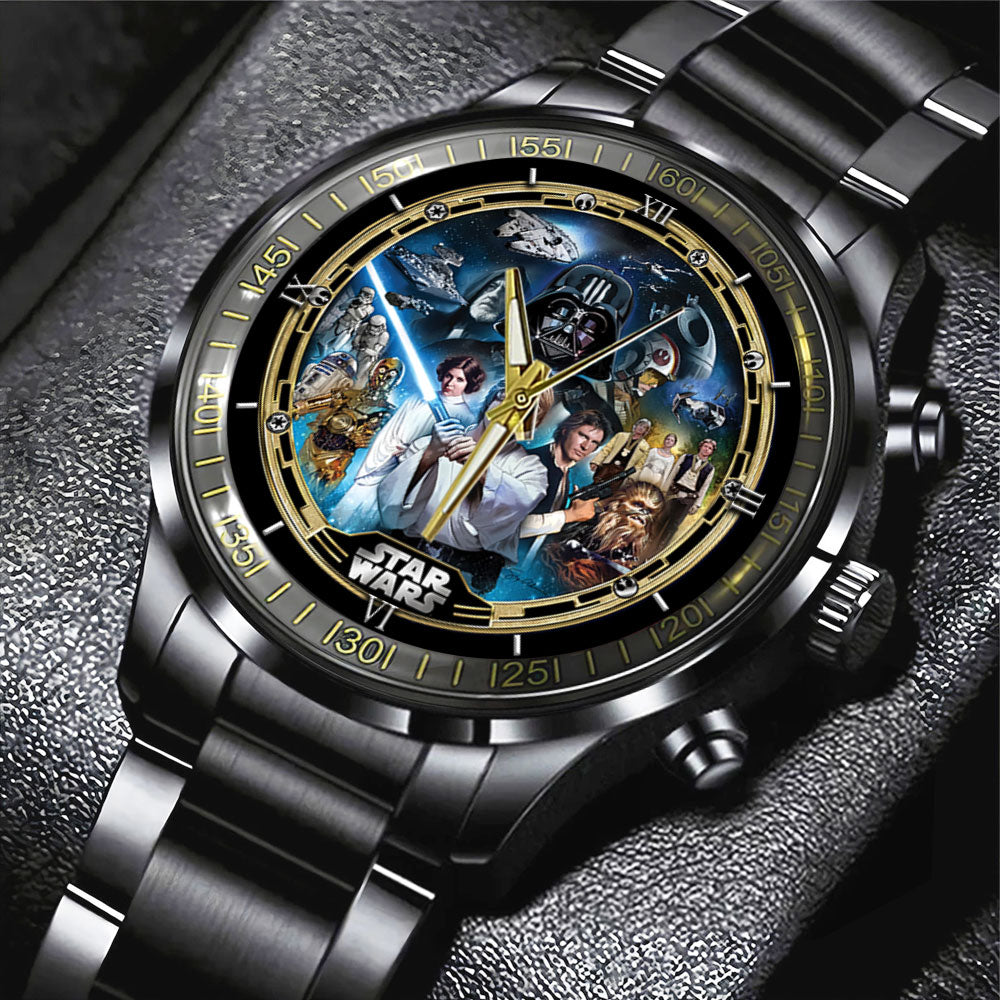 Star Wars Black Stainless Steel Watch – GNE 451 MNPST1224