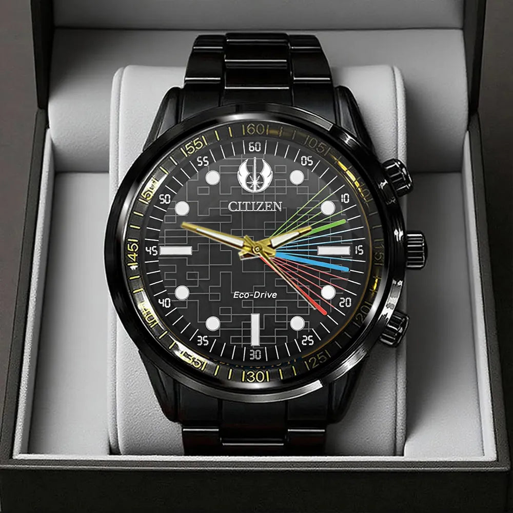 Star Wars Black Stainless Steel Watch – MNPST0089