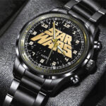 Star Wars Black Stainless Steel Watch – MNPST0075