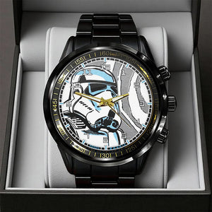Star Wars Black Stainless Steel Watch – MNPST0076