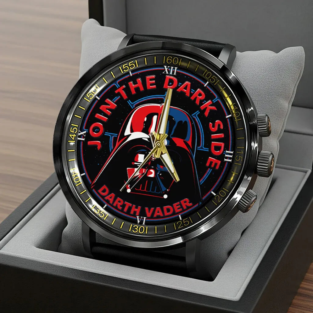 Star Wars Black Stainless Steel Watch – MNPST0768