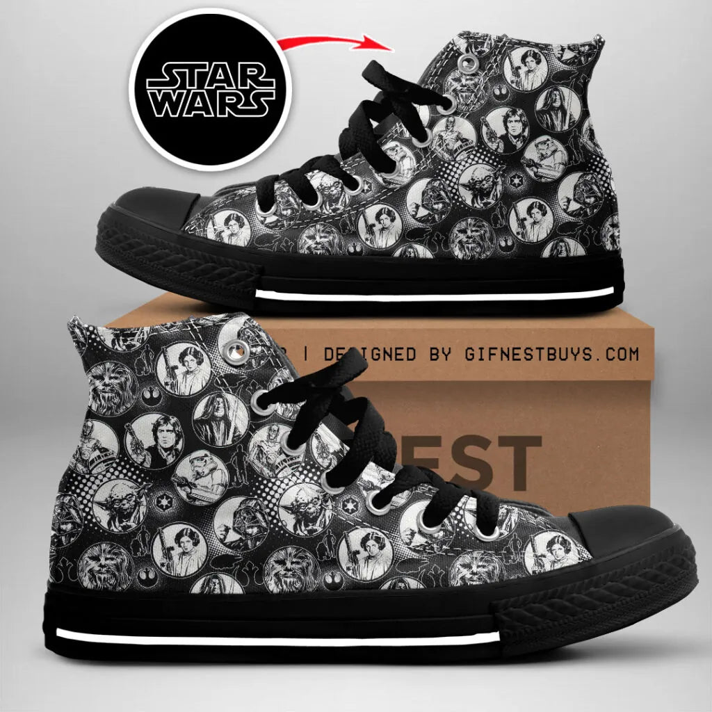 Star Wars High Top Canvas Shoes – GNE 330 MNPST1164