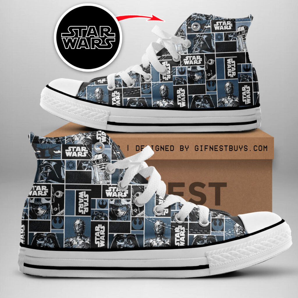 Star Wars High Top Canvas Shoes – GNE 352 MNPST1159