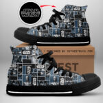 Star Wars High Top Canvas Shoes – GNE 352 MNPST1159