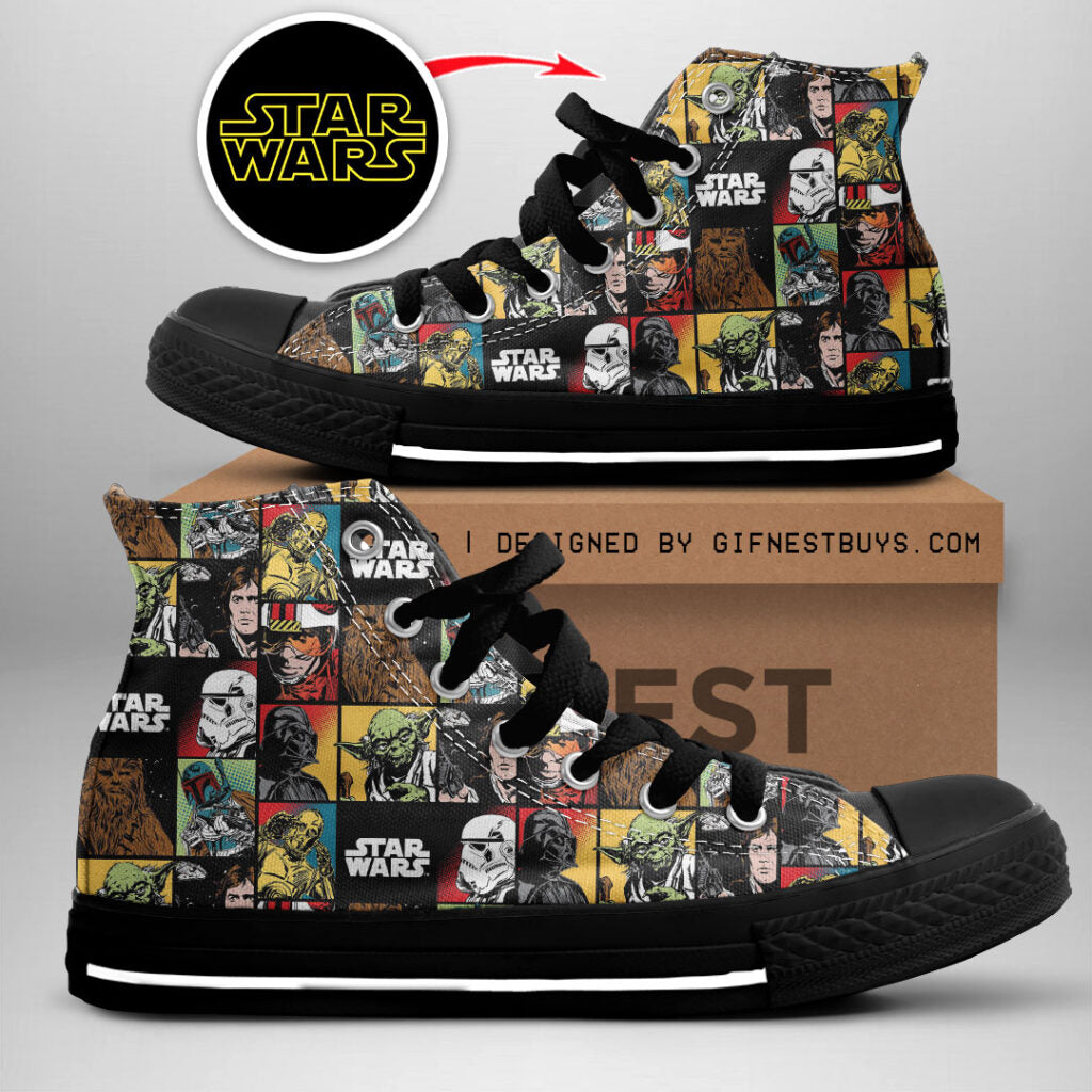 Star Wars High Top Canvas Shoes – GNE 449 MNPST1157