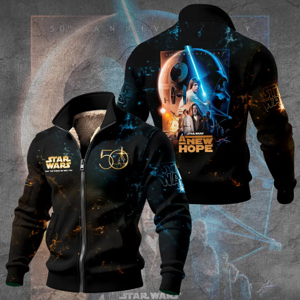 Star Wars Thick Knit Fleece Jacket – MNPST0546