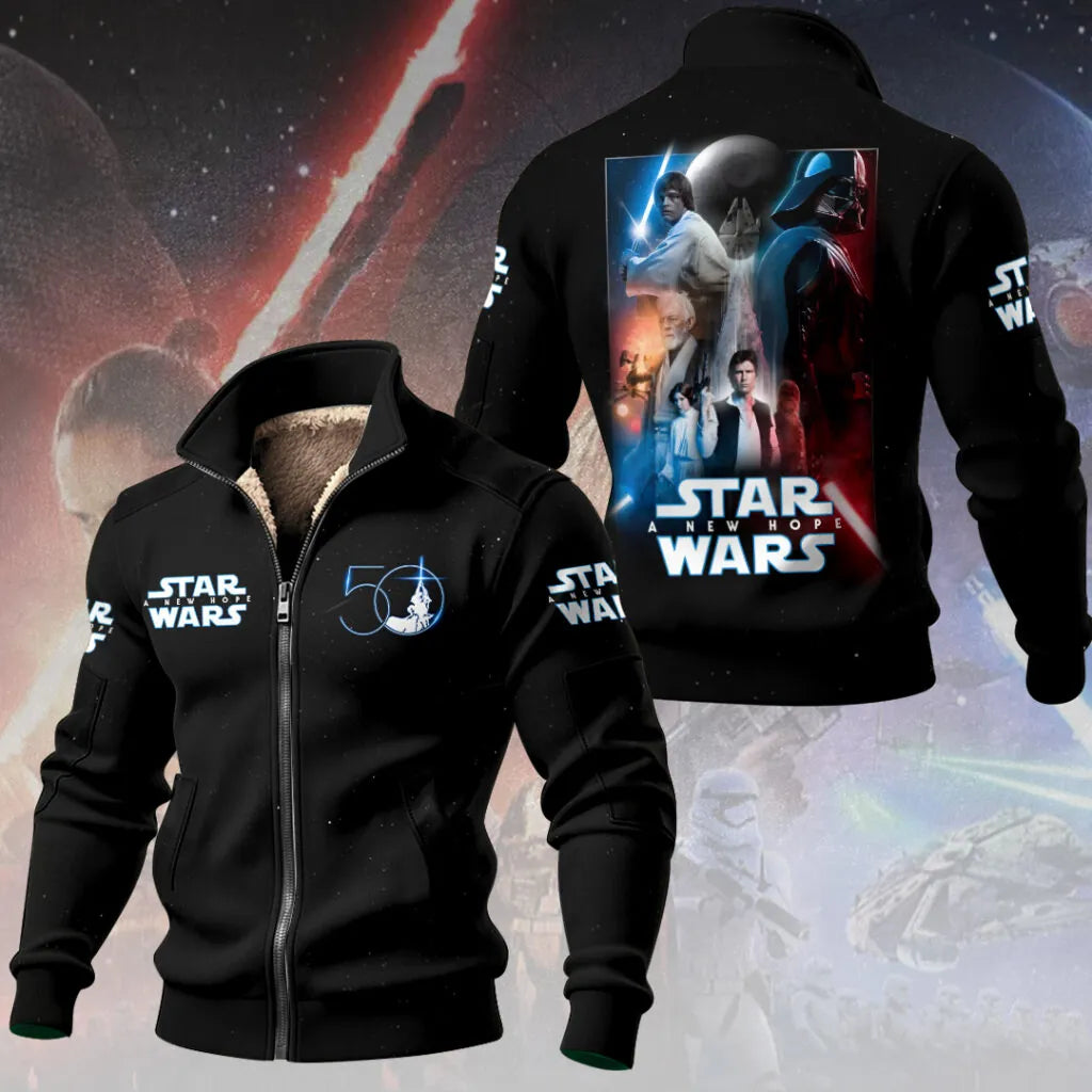 Star Wars Thick Knit Fleece Jacket – MNPST0384