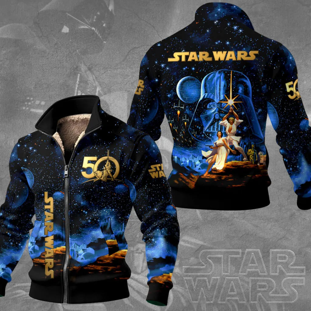 Star Wars Thick Knit Fleece Jacket – MNPST0511