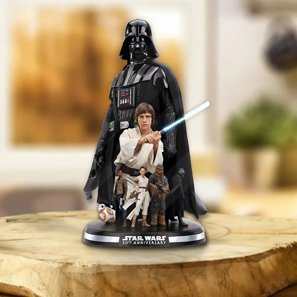 Star Wars 50th Anniversary Custom Shape Acrylic Plaque – MNPST0298