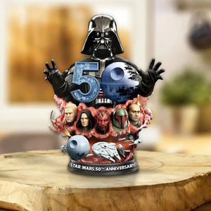 Star Wars 50th Anniversary Custom Shape Acrylic Plaque – MNPST0322