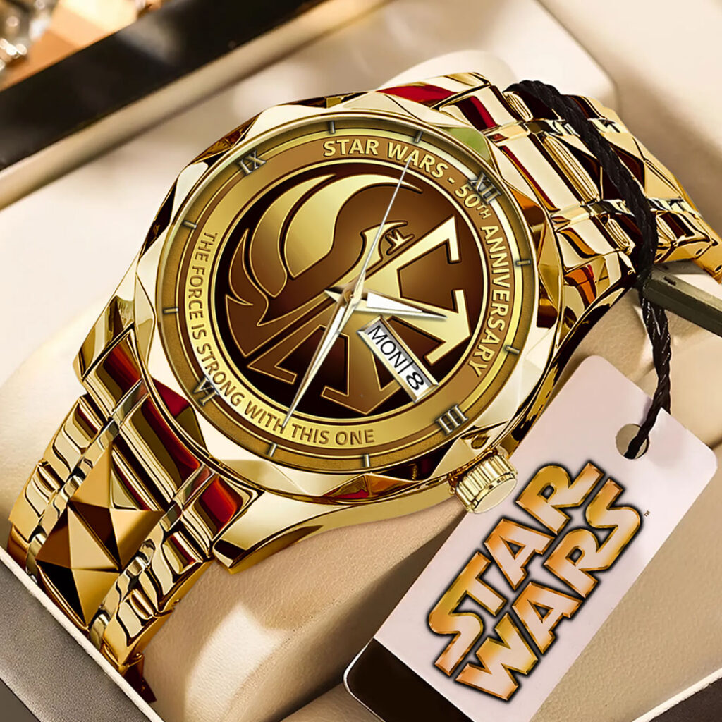 Star Wars 50th Anniversary Alloy Luxury Quartz Watch – MNPST0670
