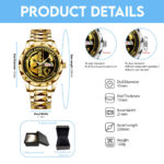 Star Wars 50th Anniversary Alloy Luxury Quartz Watch – MNPST0435